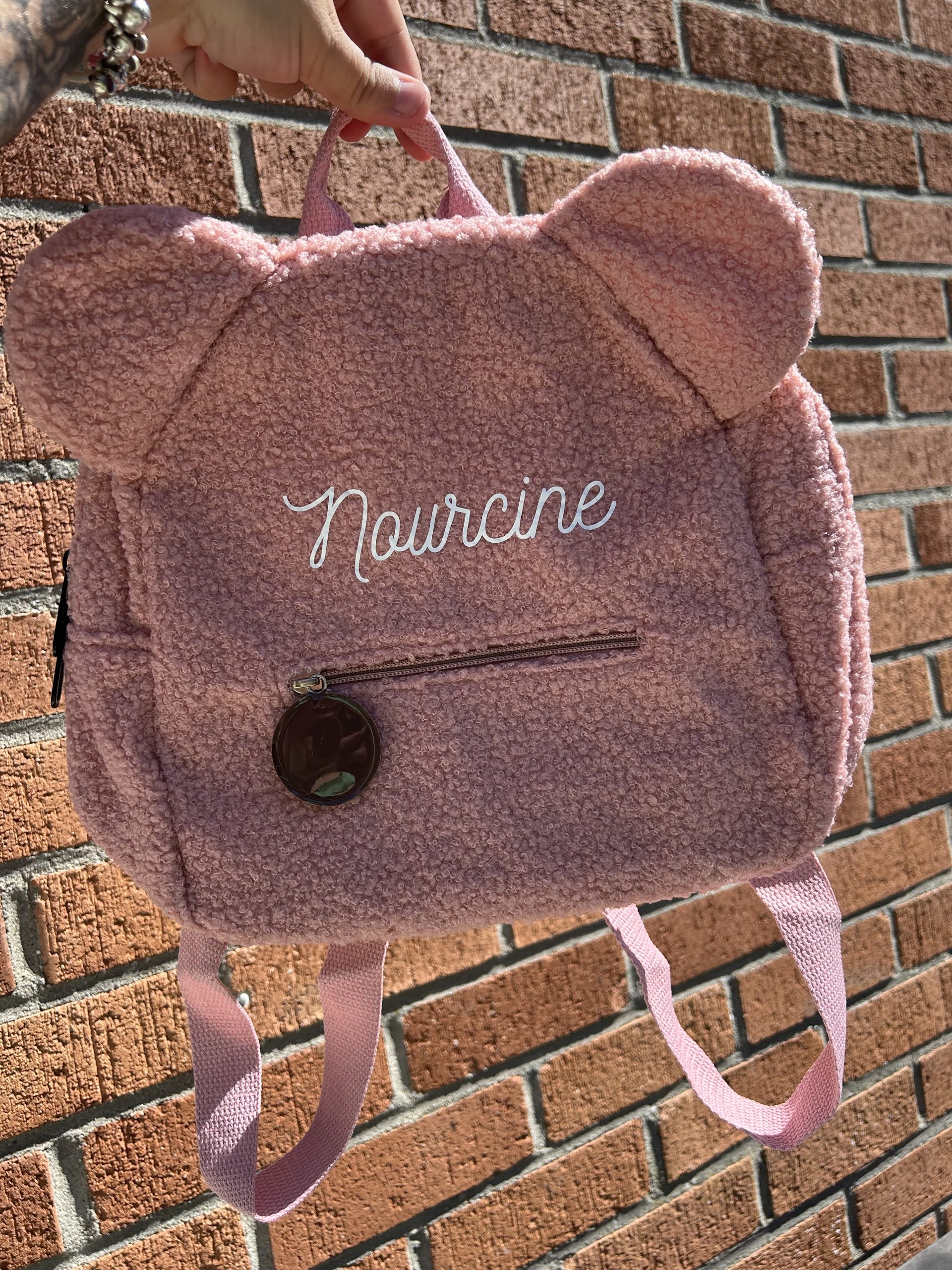 Sac ourson rose enfants & bébés