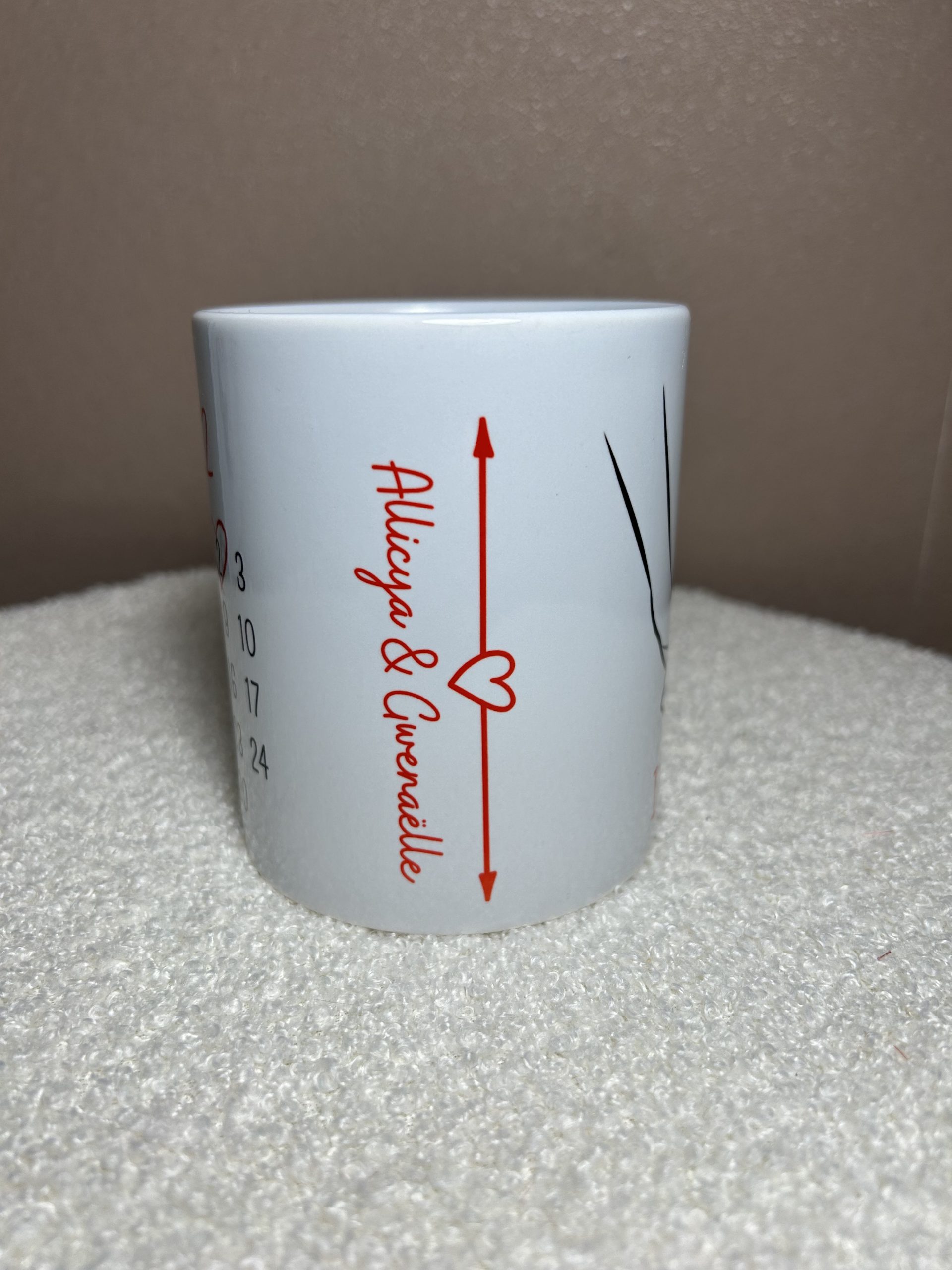 mug couple prénom