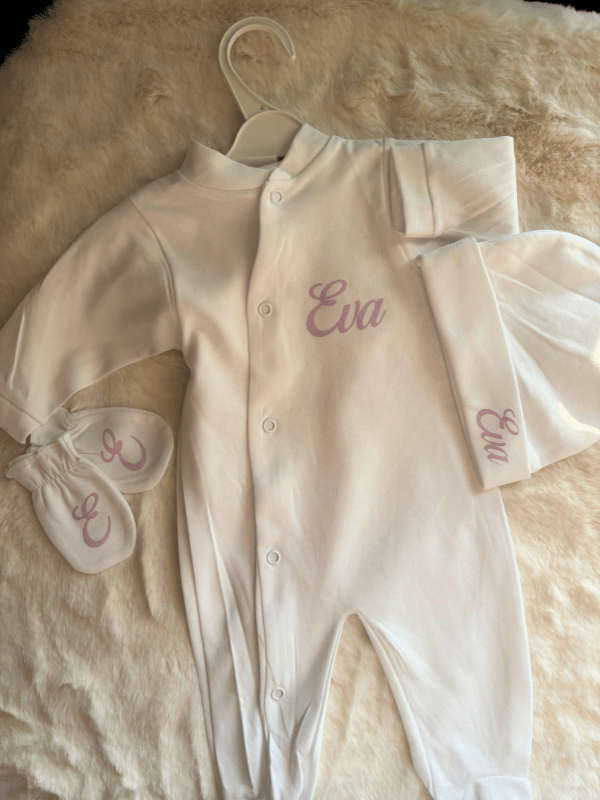 Ensemble bébé 3 pieces coton