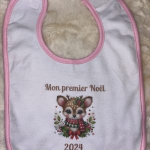 Bavoir mon premier noel