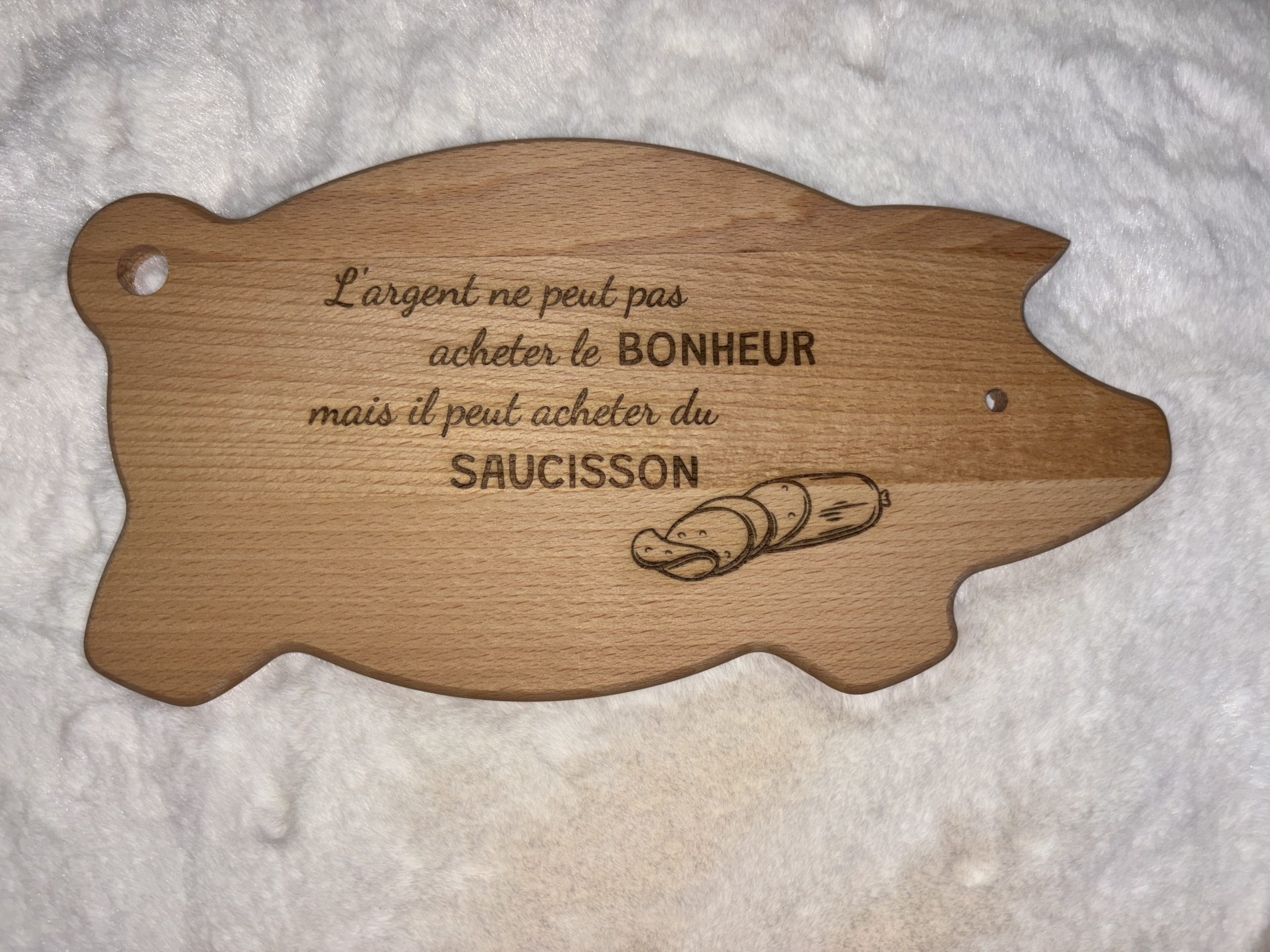 Planche a découper Cochon