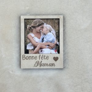 Magnet Polaroid bois