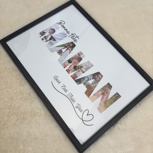 Cadre lettre photo
