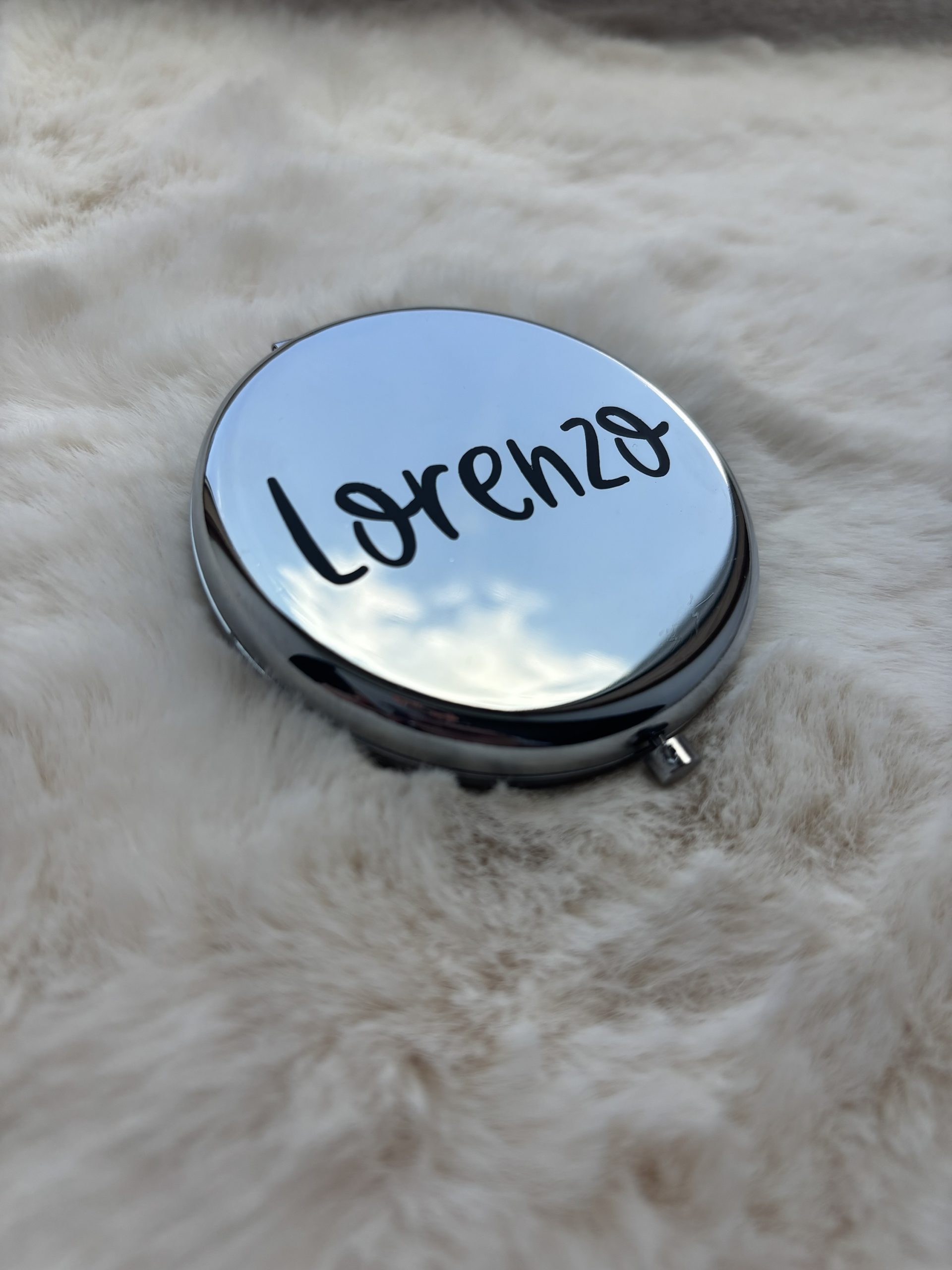 Miroir argenté
