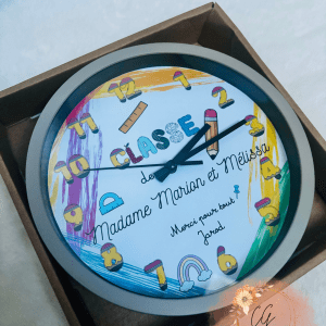 Horloge personnalisée