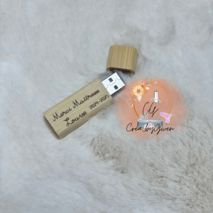 Clé usb gravée
