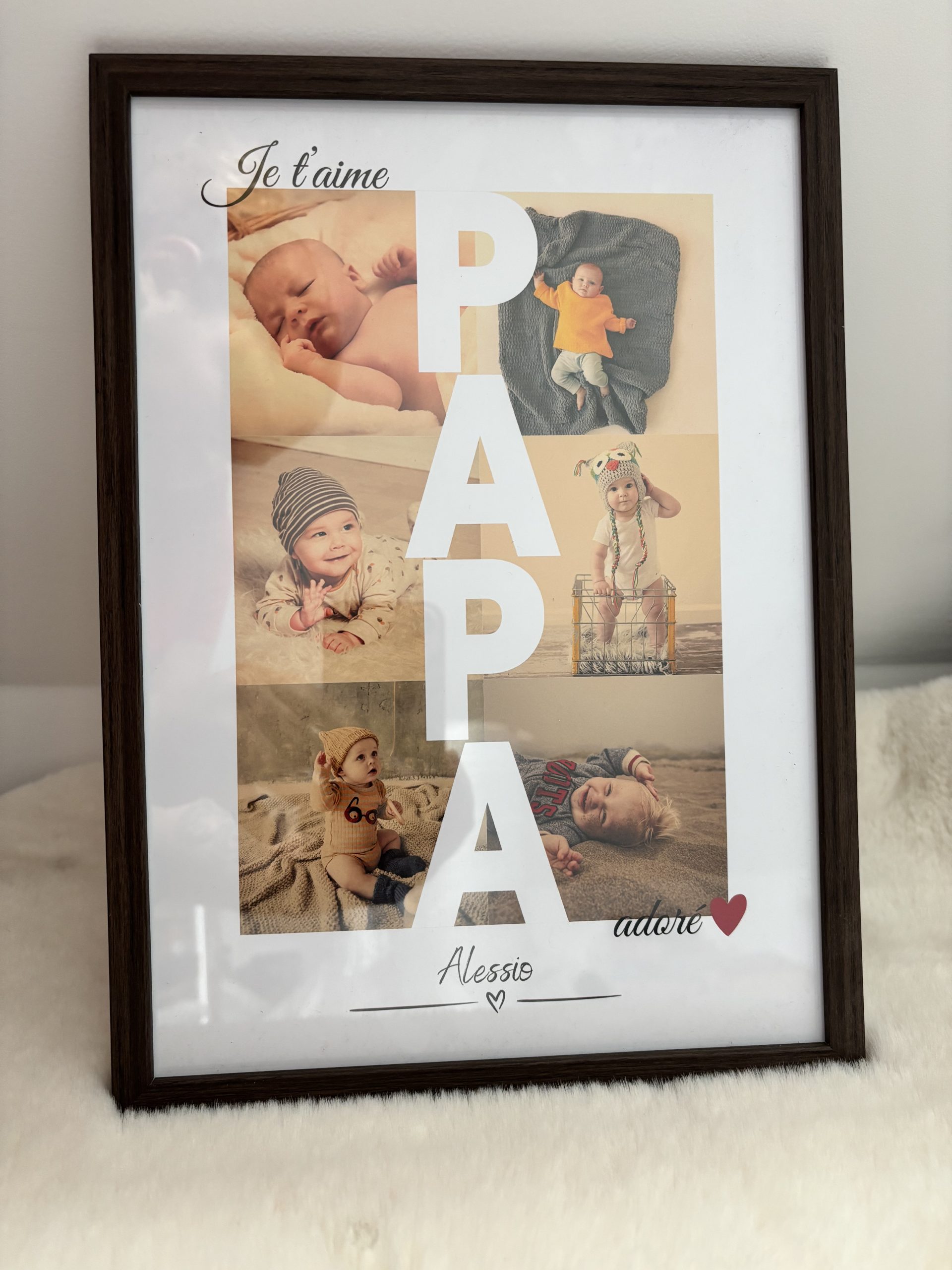 cadre lettre photo